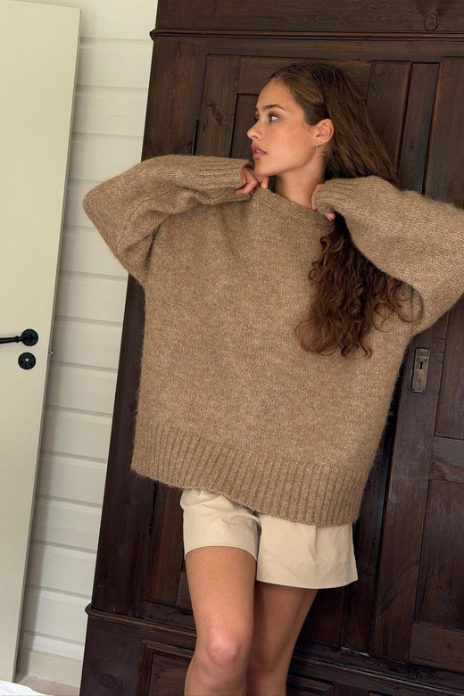 Byic - Maisyic Pullover 2026-121 - Beige Sweatshirts 