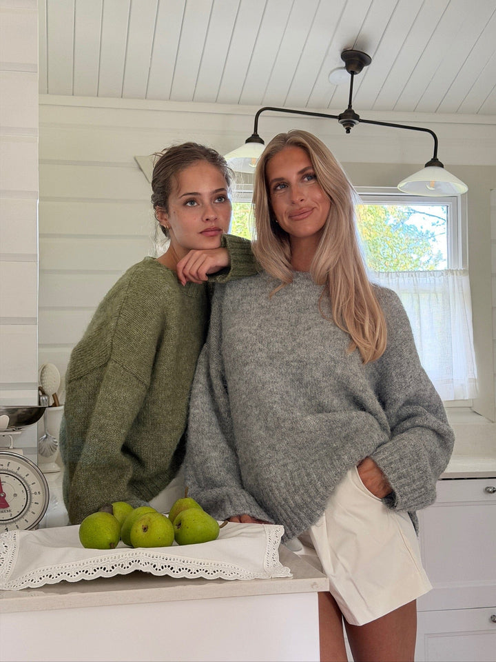 Byic - Maisyic Pullover 2026-121 - Grey Sweatshirts 