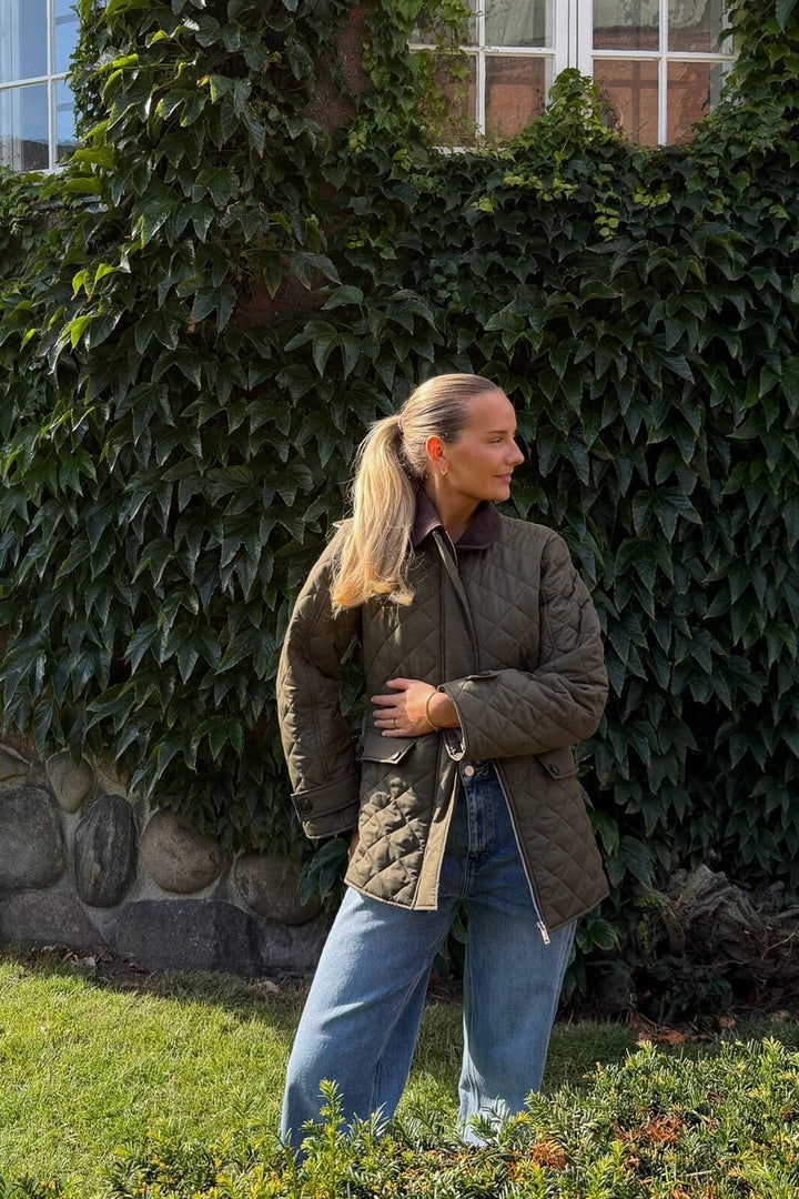 BYIC - Sveaic Quilted Jacket A25317 - Army Green