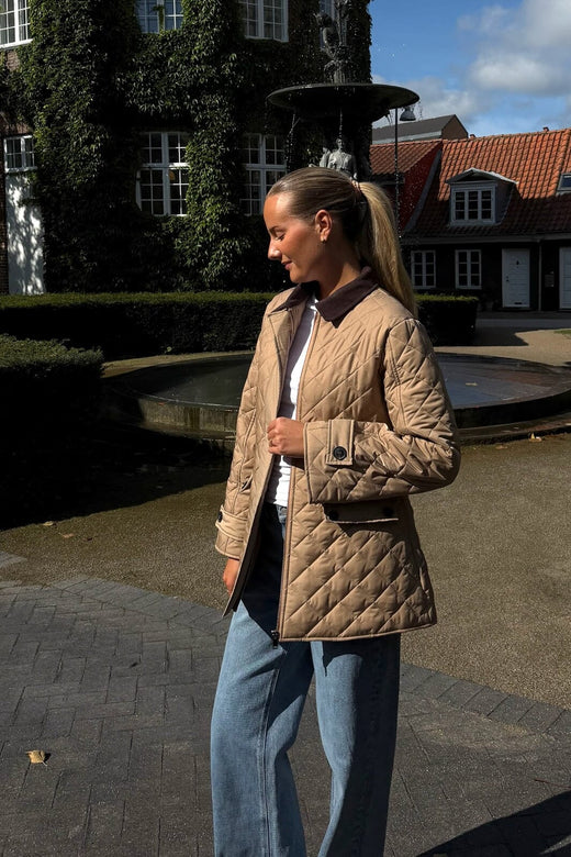 BYIC - Sveaic Quilted Jacket A25317 - Beige