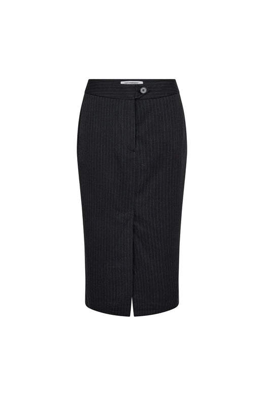 Co´Couture - 34048 Idacc Pin Pencil Skirt 505899 - 00024 - Dark Grey