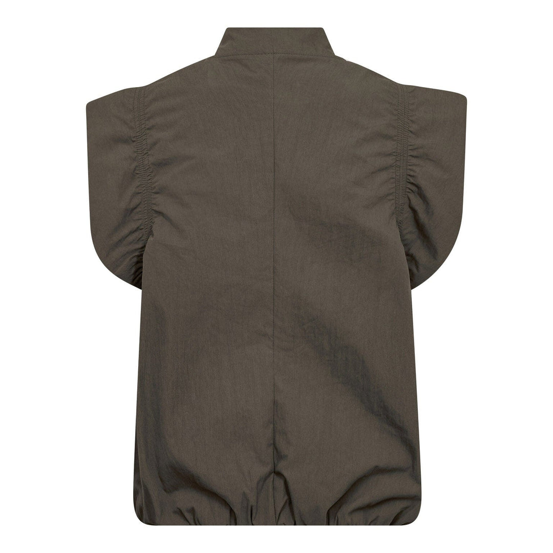 Co´Couture - Acasiacc Waistcoat 40042 - 7555 - Army Veste 
