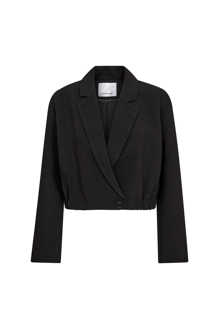 Co´Couture - Acilecc Crop Blazer 40065 - 96 - Black