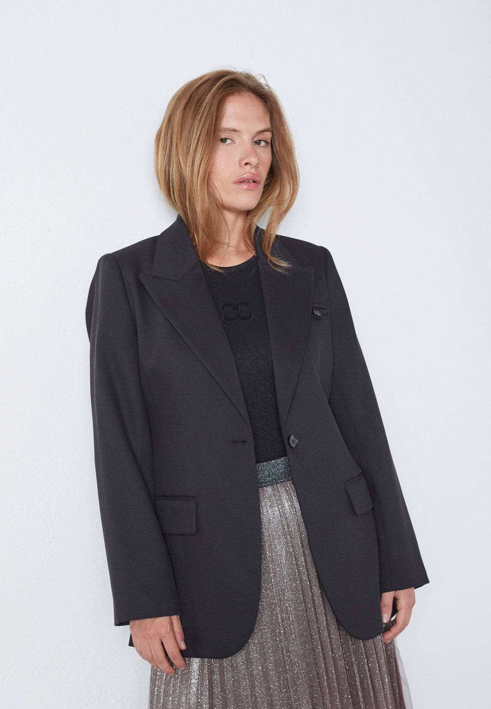 Co´Couture - Almiracc Fitted Blazer 30365 - 96 - Black Blazere 
