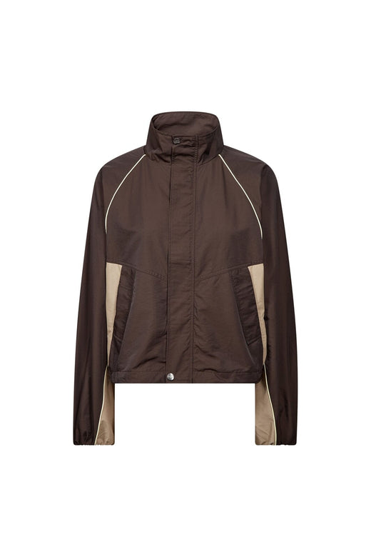 Co´Couture - Aloracc Block Jacket 500846 - 20003 - Dark Brown