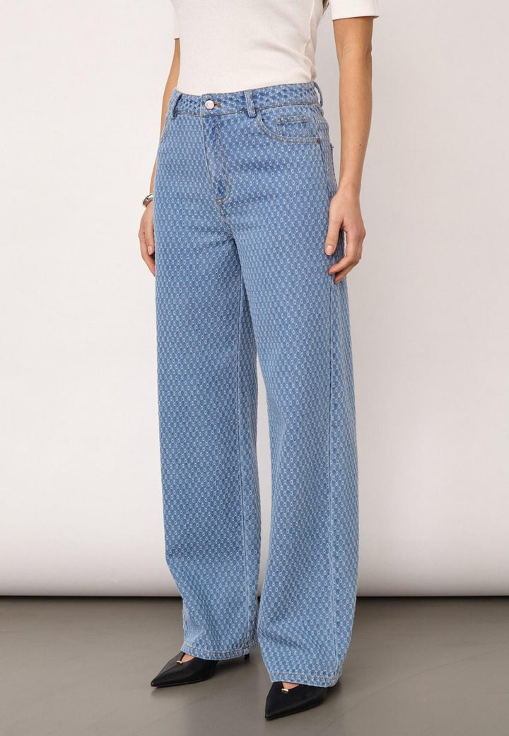 Co´Couture - Antocc Denim Pant 500179 - 45004 - Light Denim Bukser 