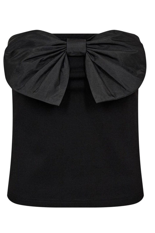 Co´Couture - Barrycc Bow Top 35345 - 96 - Black Toppe 