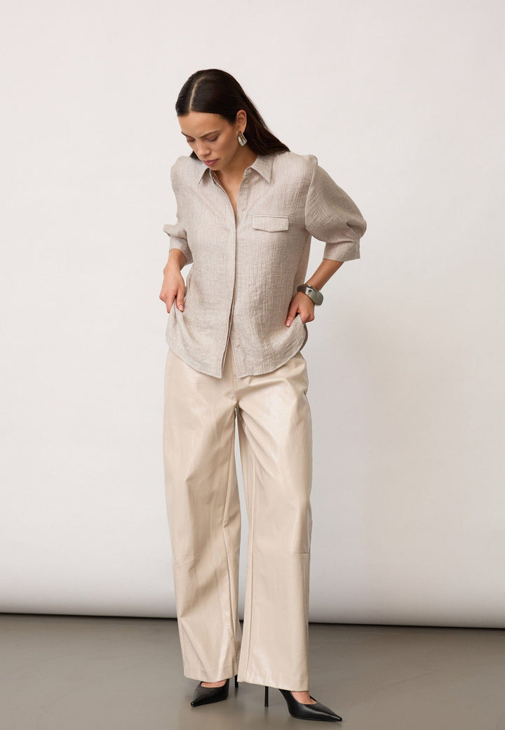 Co´Couture - Chercc Shirt 45187 - 930 - Silver Skjorter 