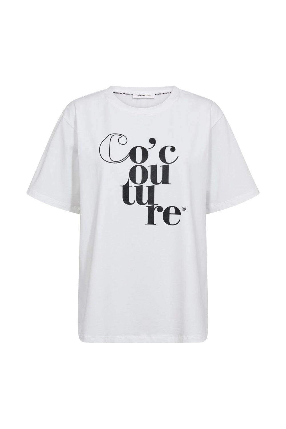 Co´Couture - Cocouturecc Box Tee 43003 - 4000 - White