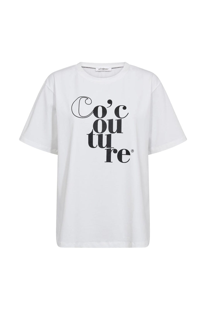 Co´Couture - Cocouturecc Box Tee 43003 - 4000 - White