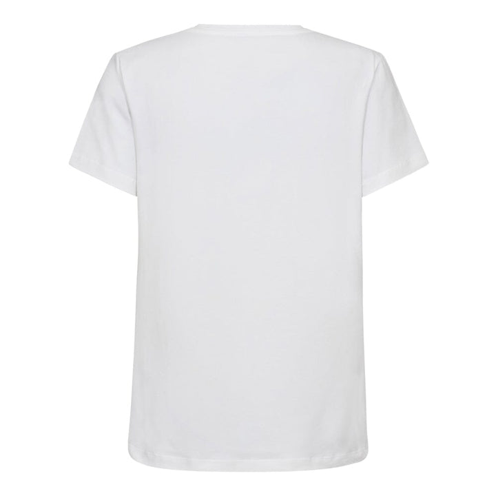 Co´Couture - Co'Couturecc Foil Tee 33198 - 44148 - White-Gold T-shirts 