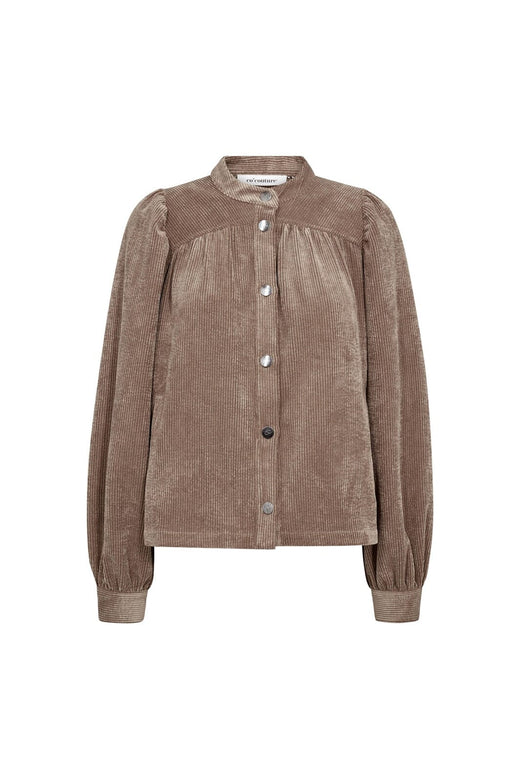 Co´Couture - Daisycc Cord Shirt 500586 - 20009 - Walnut