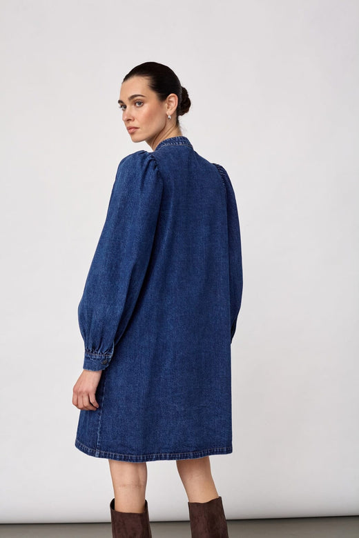 Co´Couture - Denicecc Ls Denim Dress 500276 - 45003 - Used Denim