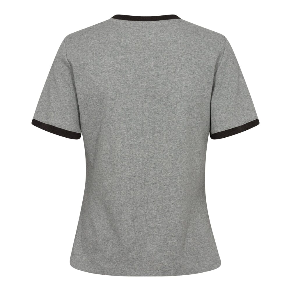 Co´couture - Edgecc Tee 33014 - 57 Grey Melange T-shirts 