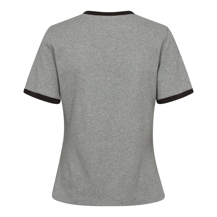 Co´couture - Edgecc Tee 33014 - 57 Grey Melange T-shirts 
