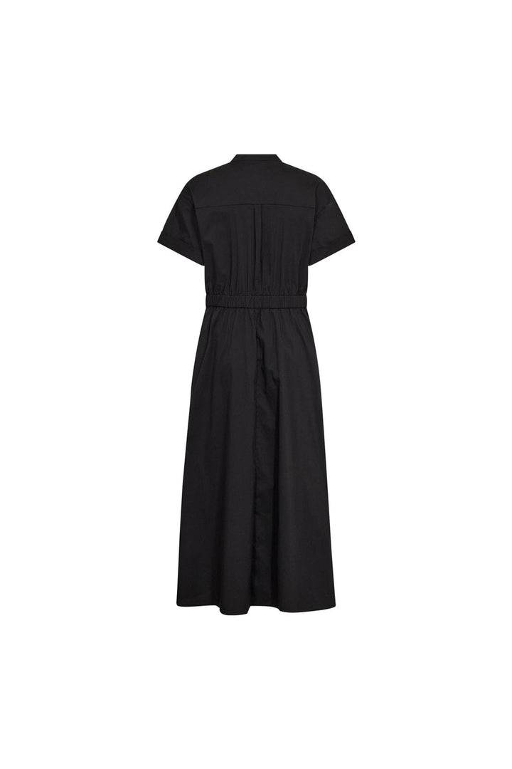 Co´Couture - Elaracc Wrap Ss Dress 46112 - 96 - Black