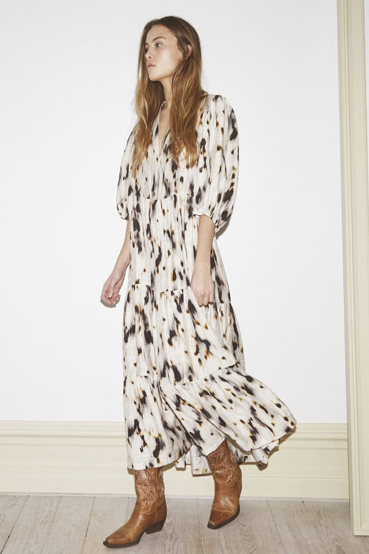 Co´Couture - Elisacc Floor Dress 36467 - 199 - Bone