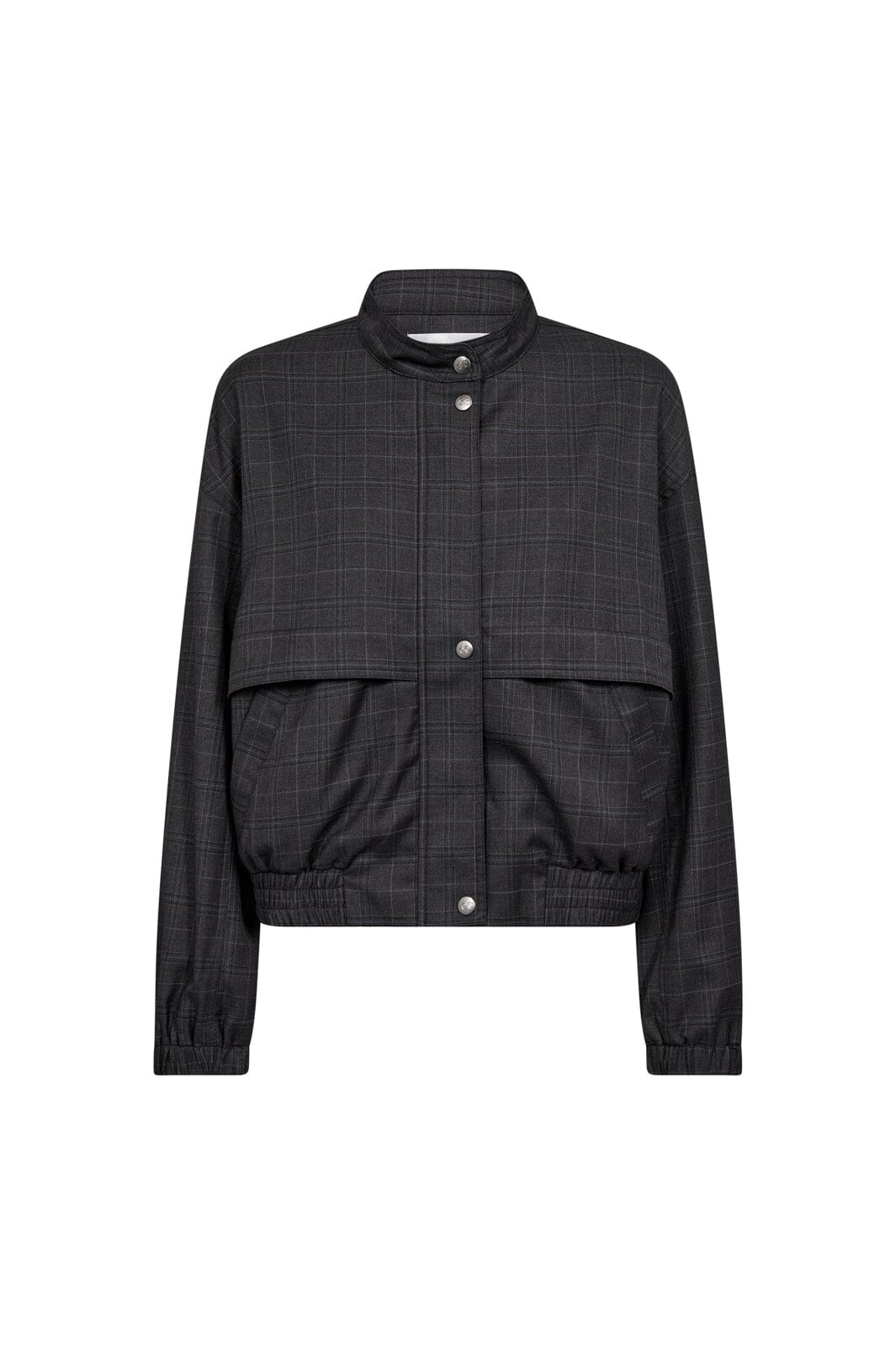 Co´Couture - Eloracc Check Jacket 500303 - 65002 - Dark Grey