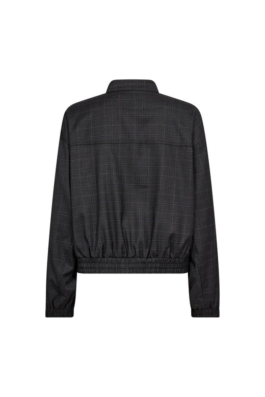Co´Couture - Eloracc Check Jacket 500303 - 65002 - Dark Grey
