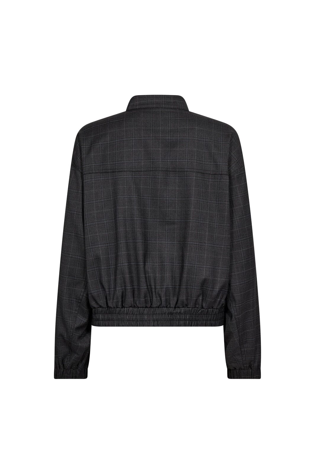 Co´Couture - Eloracc Check Jacket 500303 - 65002 - Dark Grey