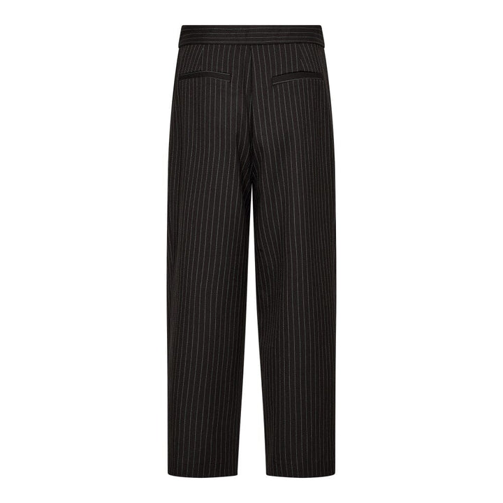Co´Couture - Fiacc Pin Carrot Pant 31660 - 145 - Dark Brown Bukser 