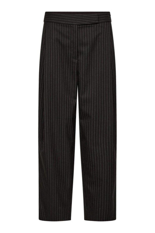Co´Couture - Fiacc Pin Carrot Pant 31660 - 145 - Dark Brown Bukser 