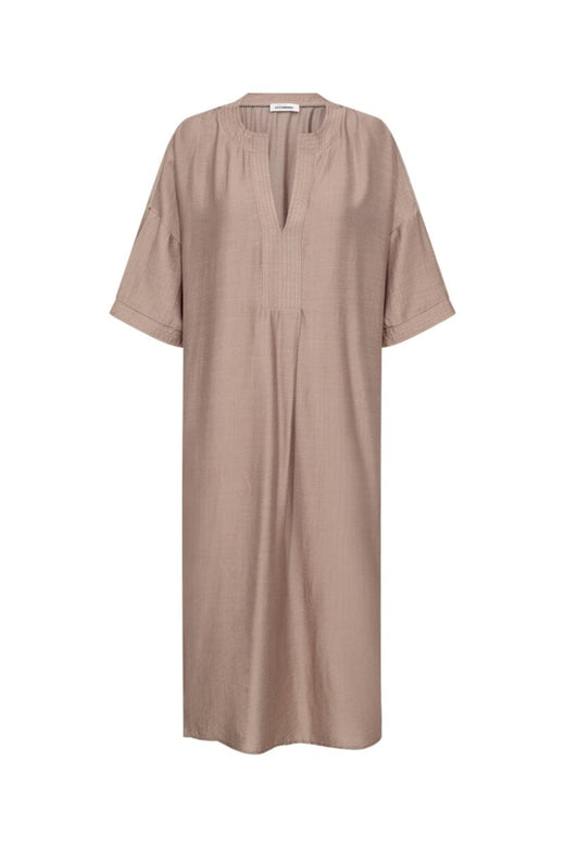Co´Couture - Heracc Tunic V-Dress 46103 - 154 - Walnut