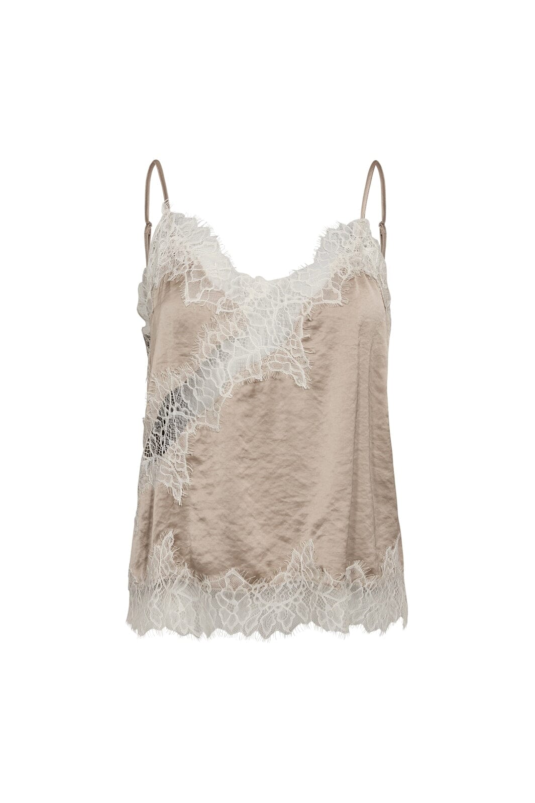 Co´Couture - Iduncc Lace Top 45166 - 320 - Bisquit