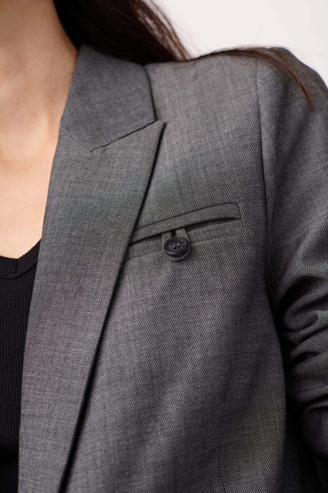 Co´Couture - Jackycc Fitted Blazer 500339 - 65003 - Mid Grey