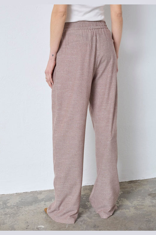 Co´Couture - Jihocc Stripe Pant 41180 - 46 - Brown