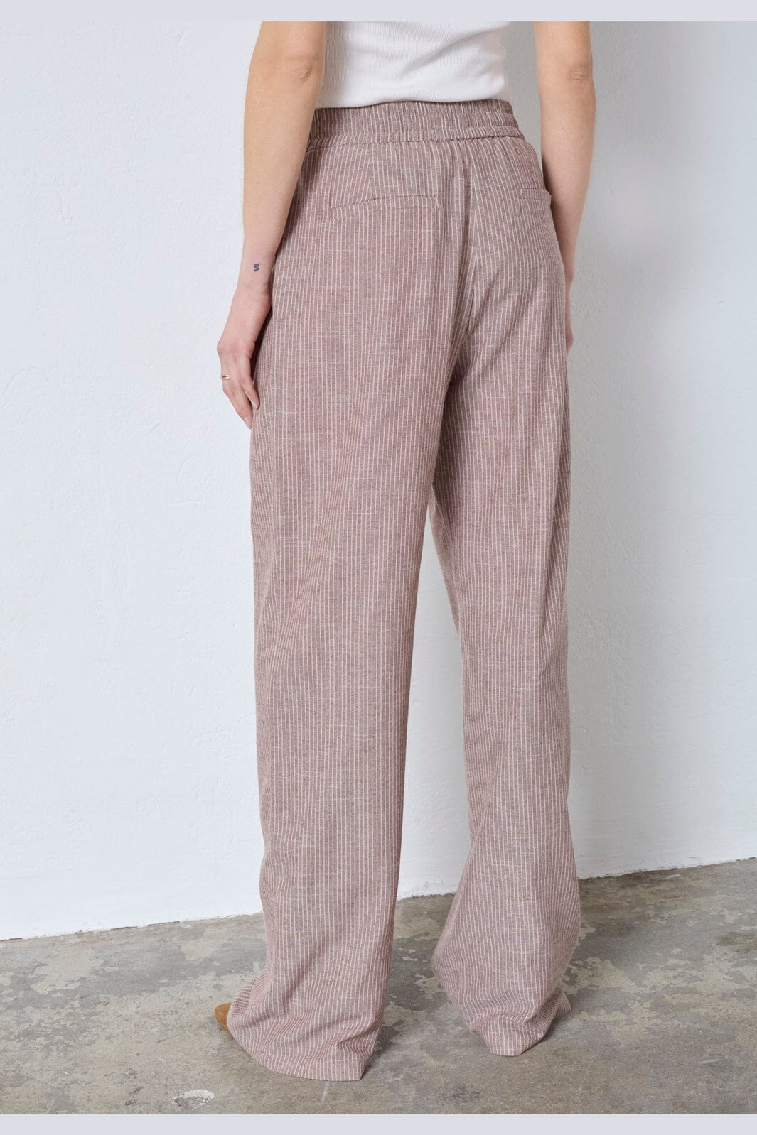 Co´Couture - Jihocc Stripe Pant 41180 - 46 - Brown