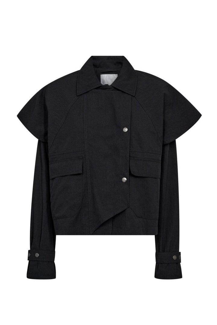 Co´Couture - Keshacc Cape Jacket 40014 - 96 - Black