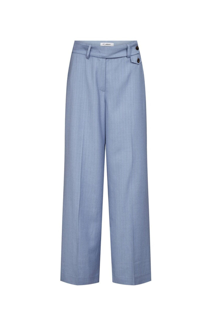 Co´Couture - Kianacc Pin Pleat Pant 41077 - 23 - Pale Blue