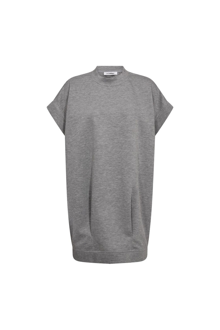 Co´Couture - Lancecc Sweat Dress 46082 - 57 - Grey Melange