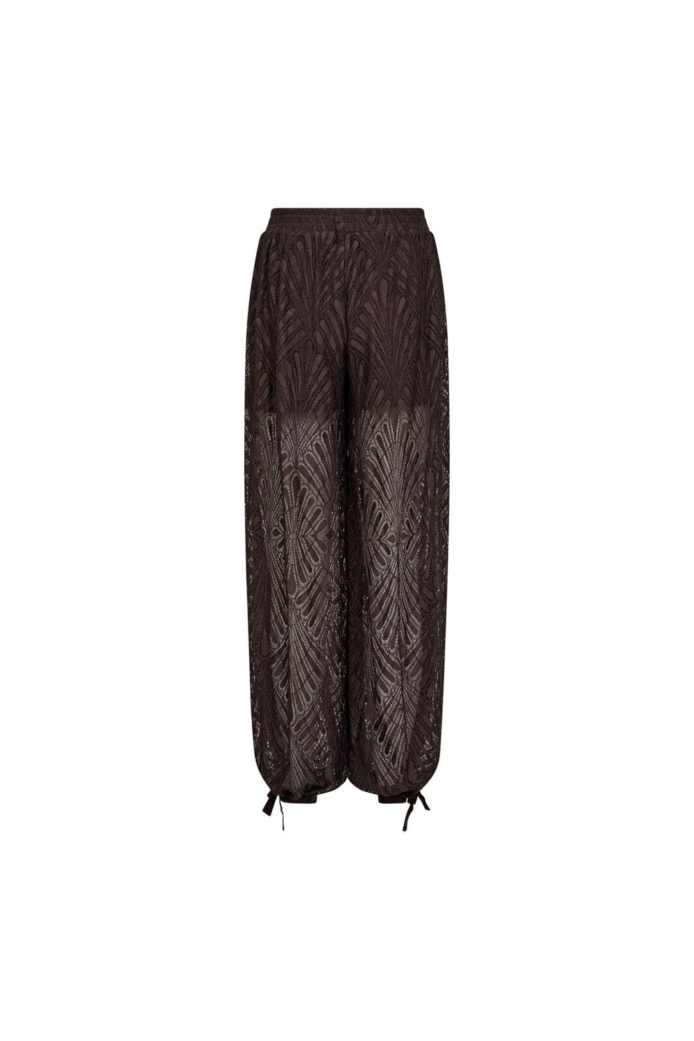 Co´Couture - Leticc Balloon Pant 41107 - 145 - Dark Brown