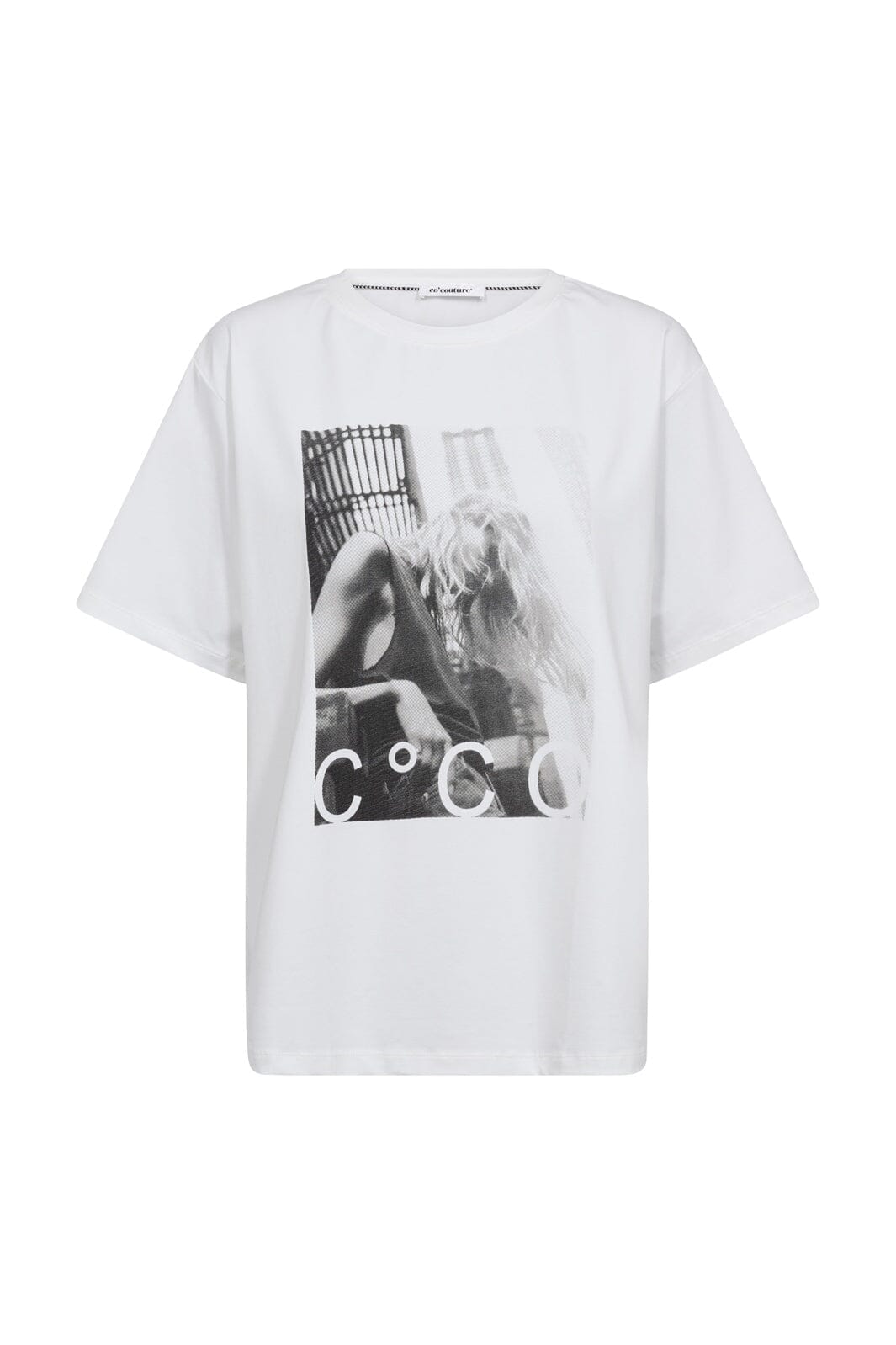 Co´Couture - Madinacc Oversize Tee 43001 - 4000 - White