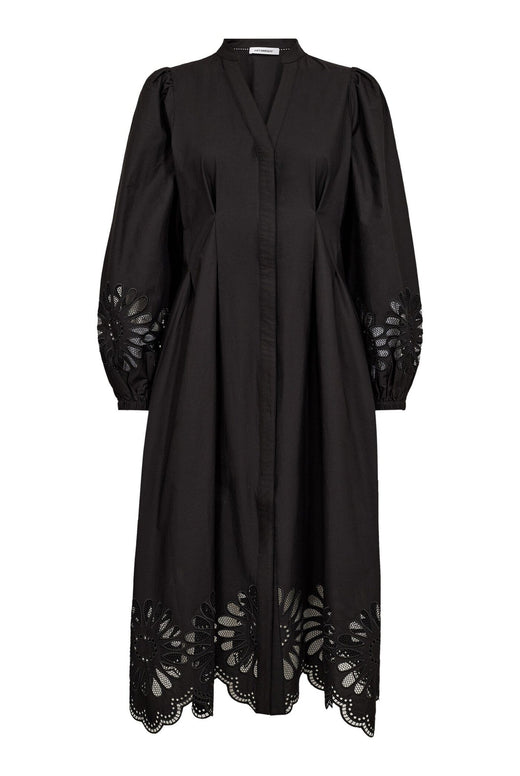 Co´Couture - Melisecc Emb. Dress 500334 - 65001 - Black Kjoler 