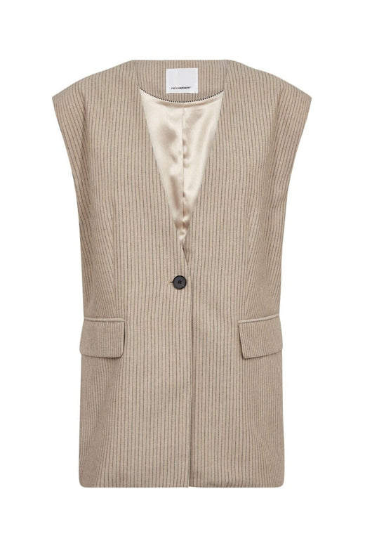 Co´Couture - Nadinecc Oversize Vest 40059 - 320 - Bisquit