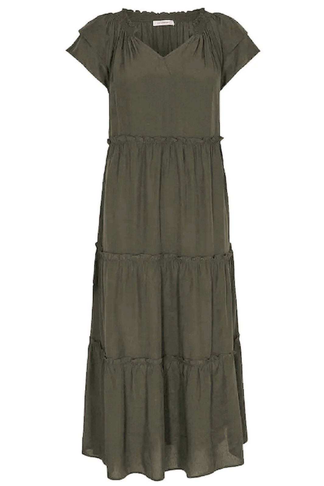 Co´couture - New Sunrise Dress - Dark Army Kjoler 
