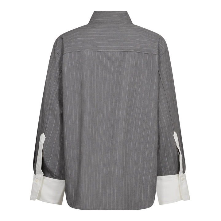 Co´Couture - Pennycc Pin Shirt 500134 - 65003 - Mid Grey Skjorter 