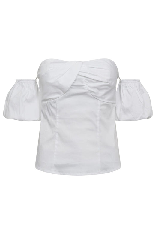 Co´Couture - Sannacc Off-Shoulder Top 35838 - 4000 - White