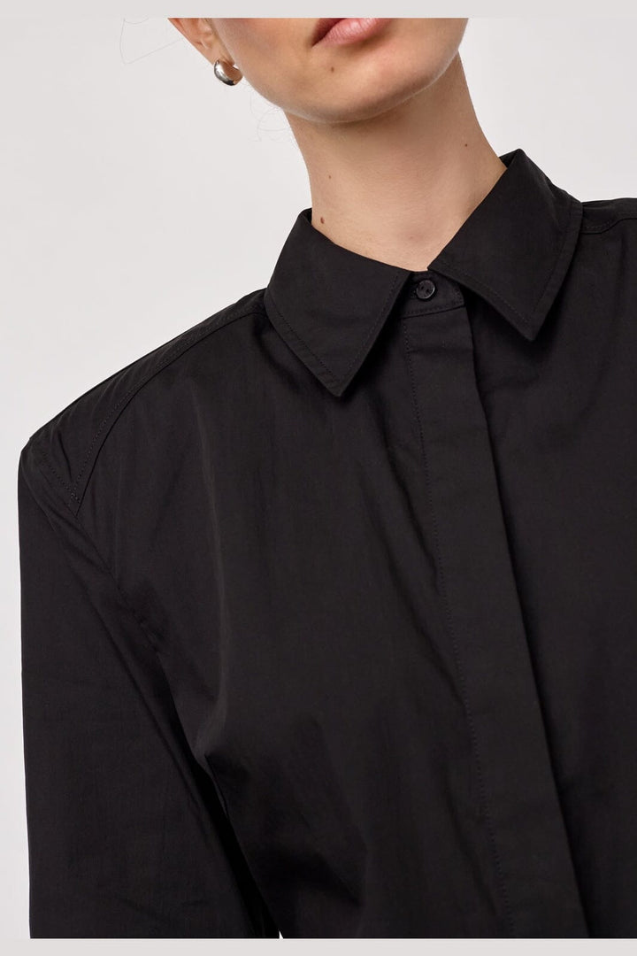 Co´Couture - Sannacc Power Shirt Dress 500298 - 65001 - Black