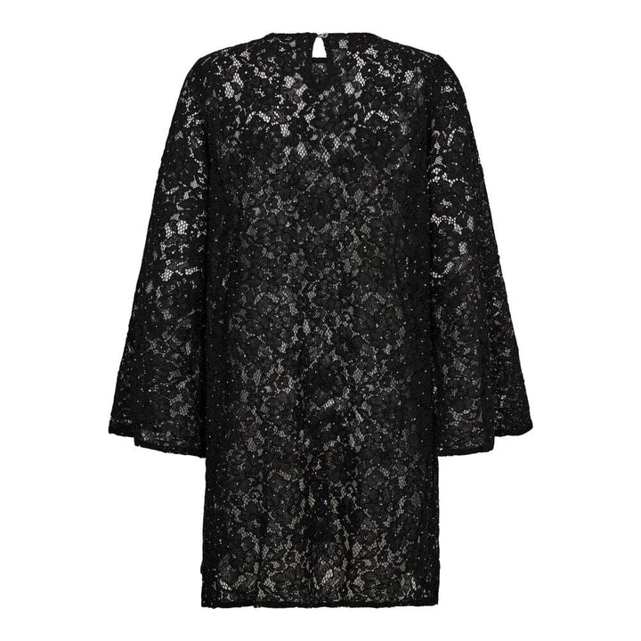 Co´Couture - Siacc Simili Lace Dress 36577 - 96 - Black Kjoler 