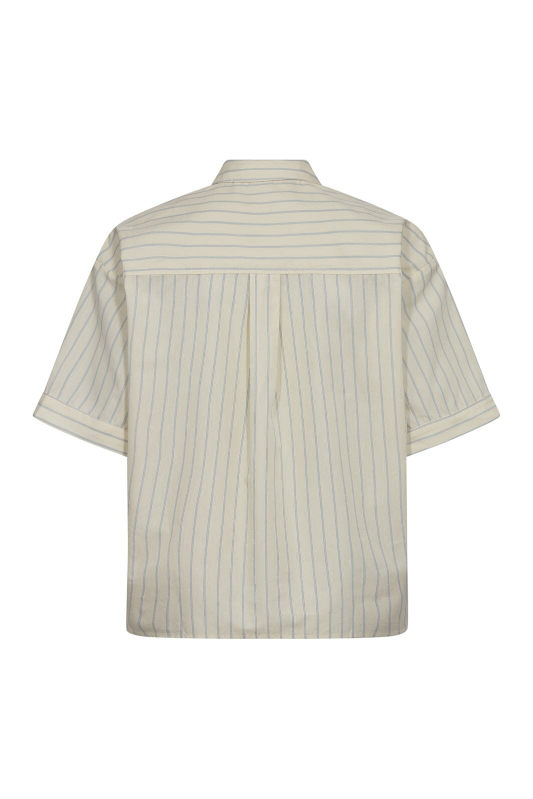 Co´Couture - Simocc Stripe Ss Tie Shirt 45050 - 171 - Paleyellow