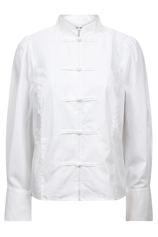 Co´Couture - Viannecc Button Shirt 506464 - 10001 - White