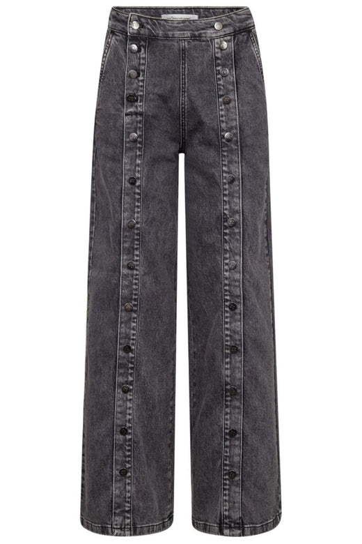 Co´Couture - Willacc Button Jeans 41005 - 96 - Black Bukser 