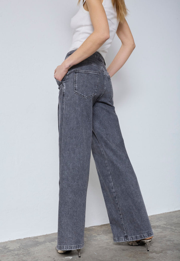 Co´Couture - Willacc Button Jeans 41005 - 96 - Black Jeans 