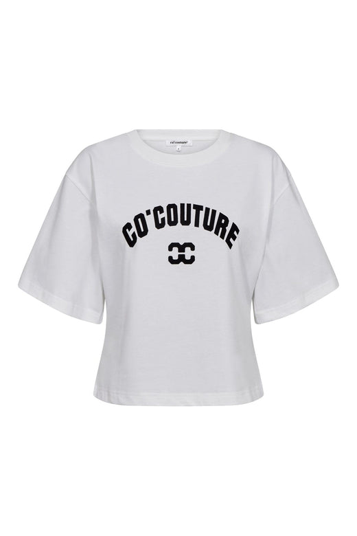 Co´Couture - Zengacc Tee O-Neck 43013 - 40096 - Whiteblack