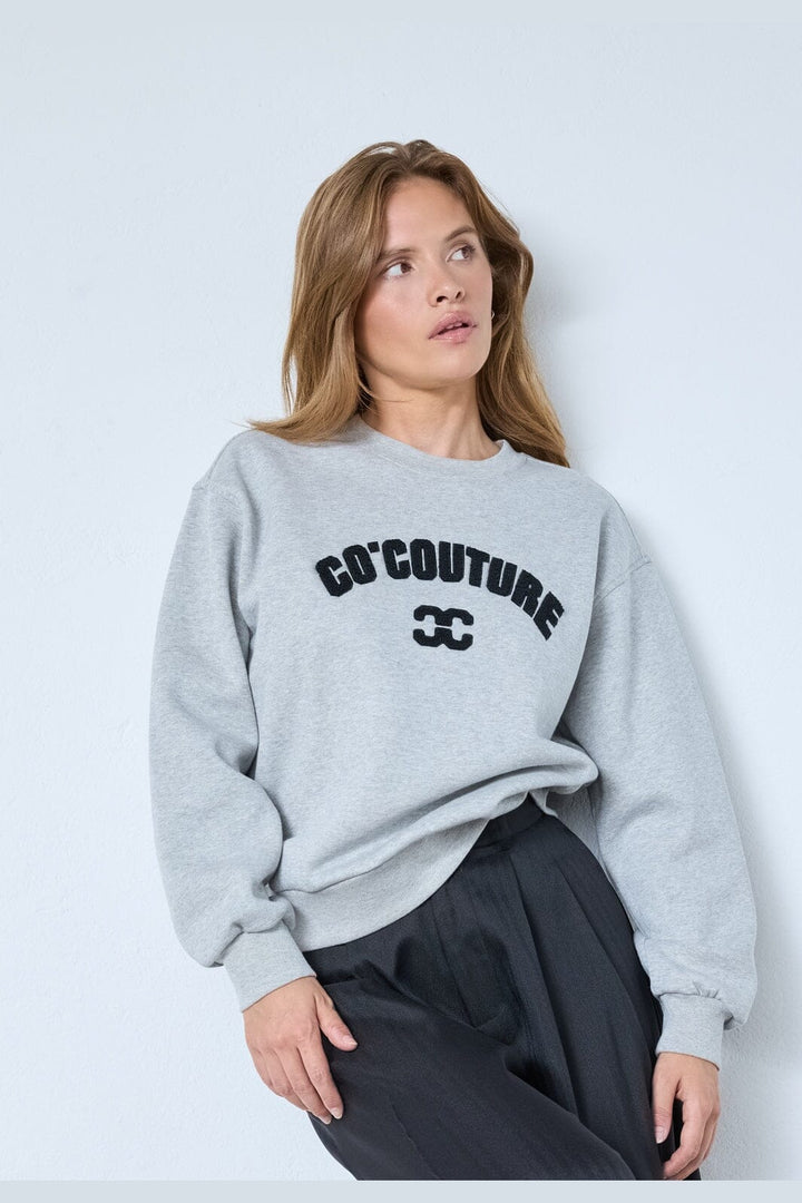 Co´Couture - Zoecc Co'Couture Sweat 47005 - 57 - Grey Melange