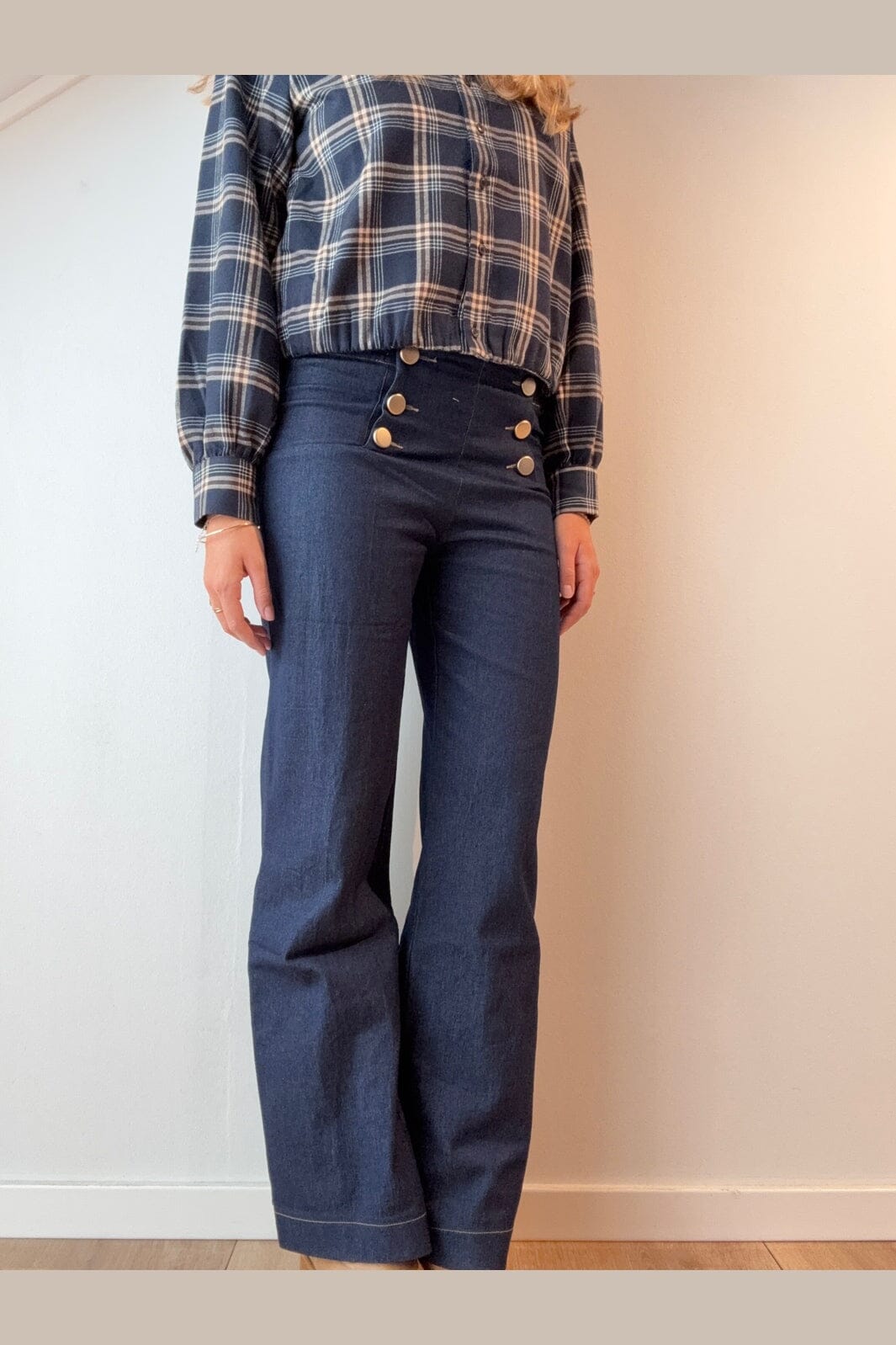 Continue - Daniella Pants 14569 - Denim Blue